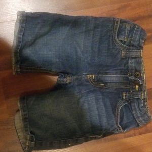 Toddler jean shorts